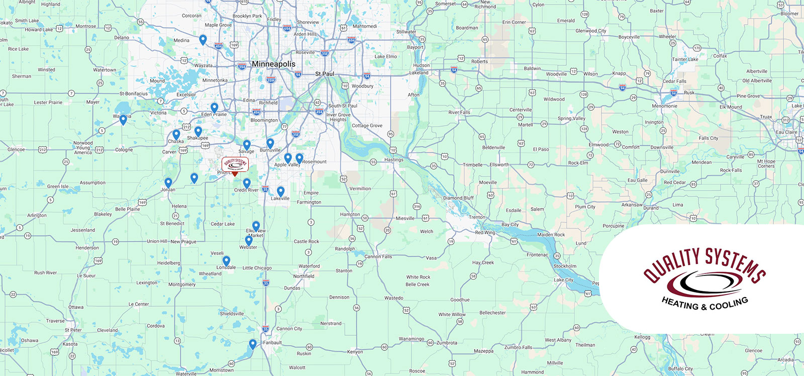 Service Areas